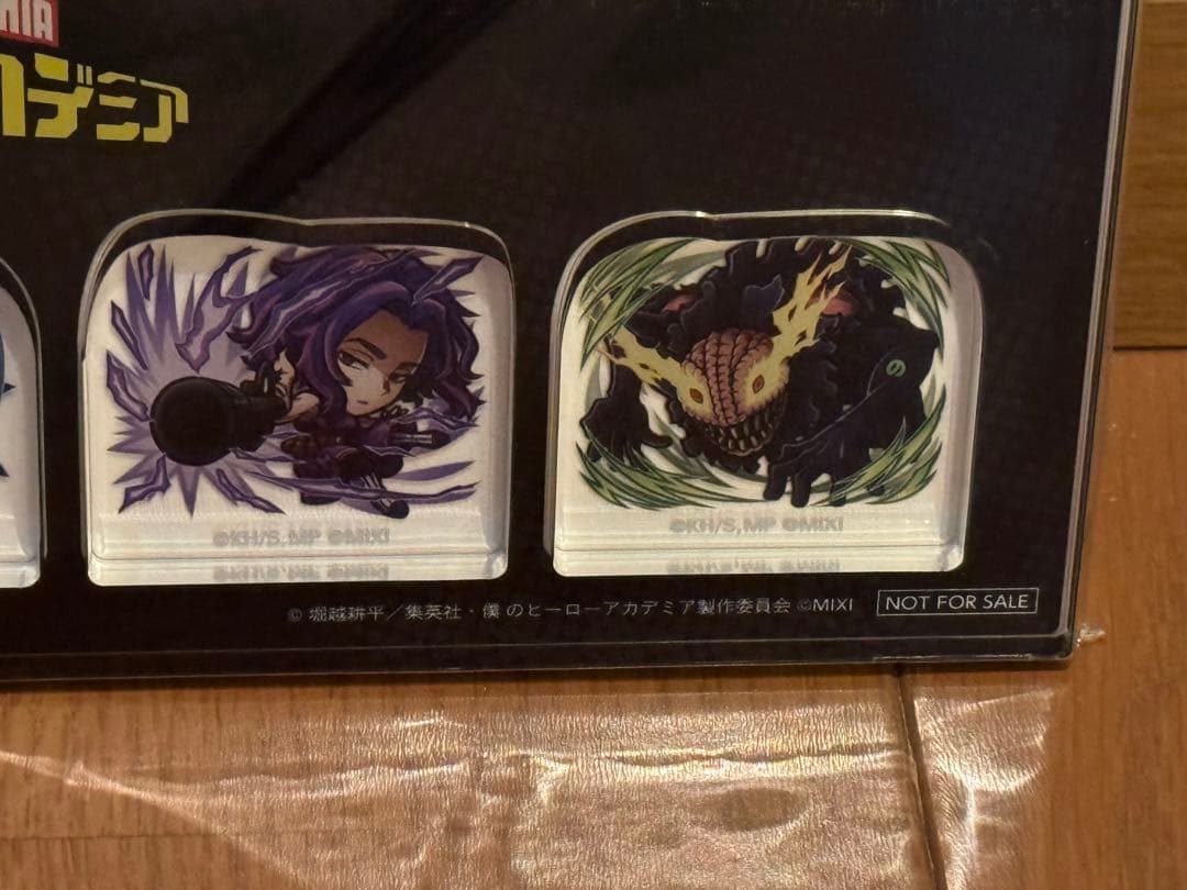 僕のヒーローアカデミア コトダマン コラボ 当選品 特製アクリルスタンド 未開封
