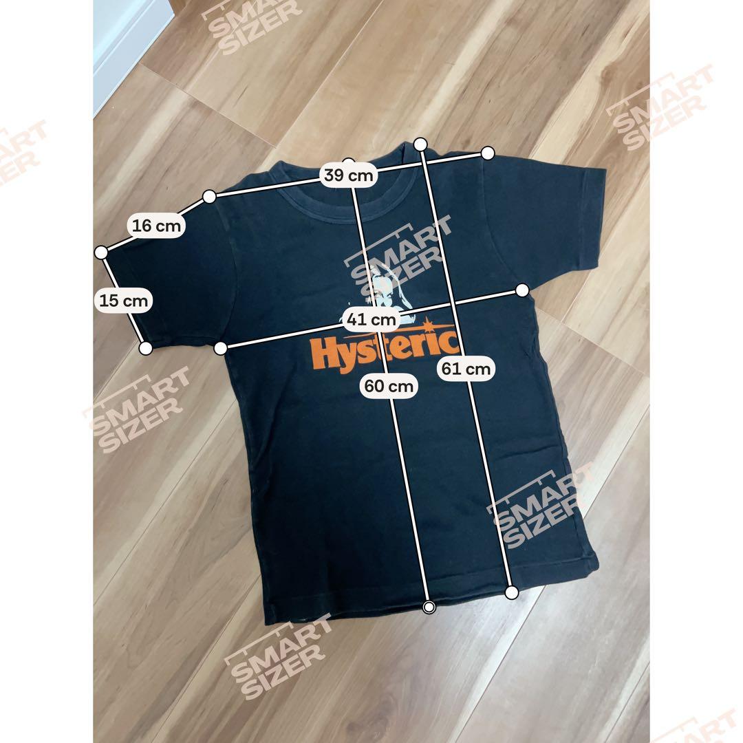 ヒステリックグラマー ガール プリント Tシャツ S ブラック 黒 完売品