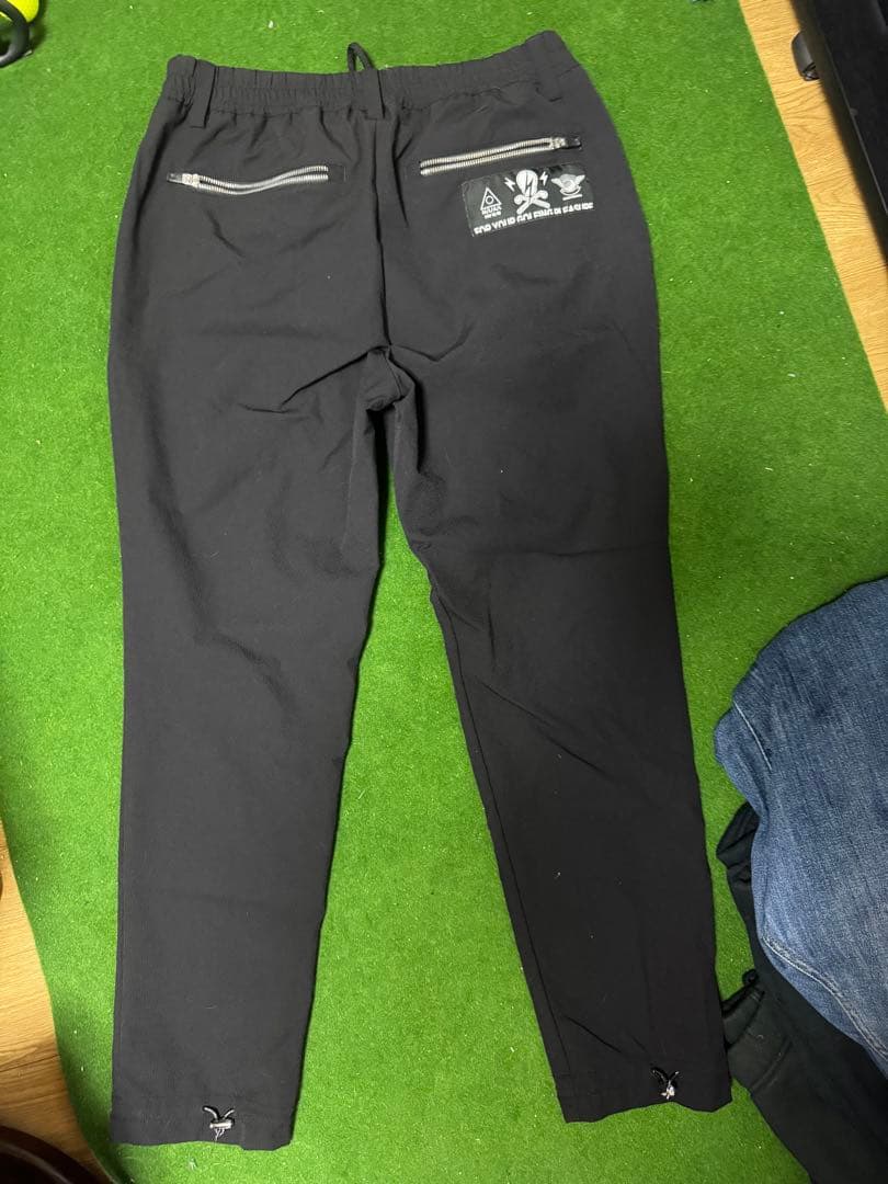 マークアンドロナGOLF FOR DIE ブラックパンツ サイズ50