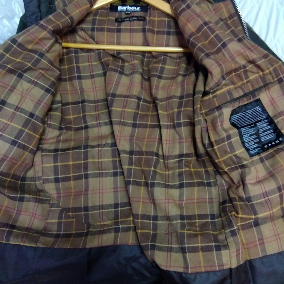 Barbour ダークグリーン モッズコート XXS