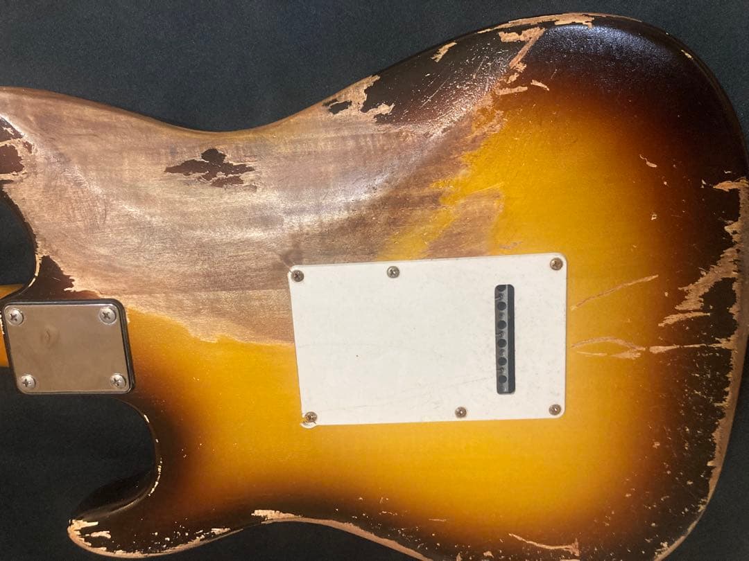ギター #24 STtype Nitrocellulose lacquer relic