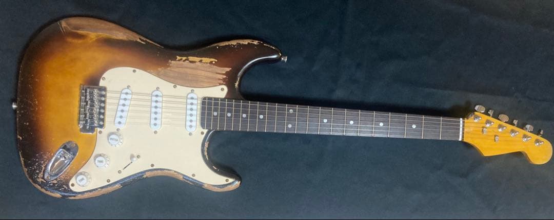 ギター #24 STtype Nitrocellulose lacquer relic