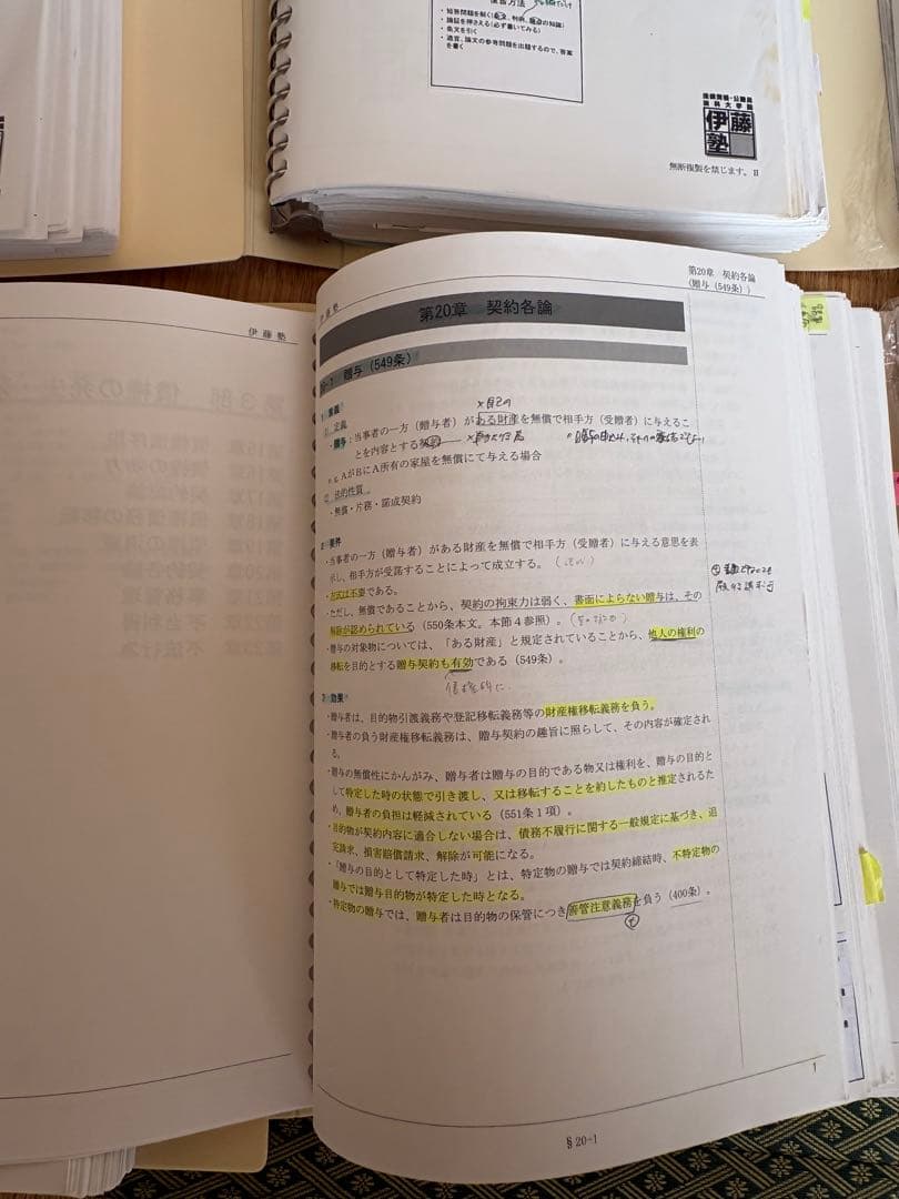 司法試験 予備試験 伊藤塾 基礎マスター 入門講義テキスト フルセット