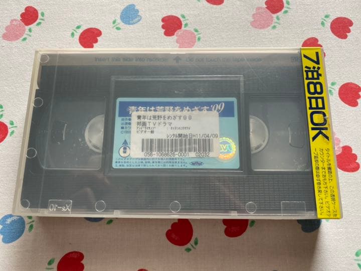 （レア）青年は荒野をめざす　VHS ビデオテープ
