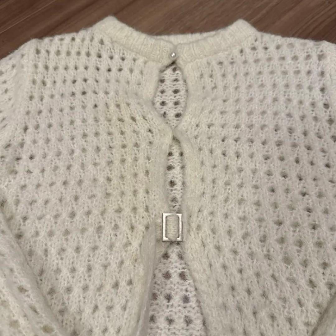 シールームリン Fluffy Yarn 2way Knitトップス