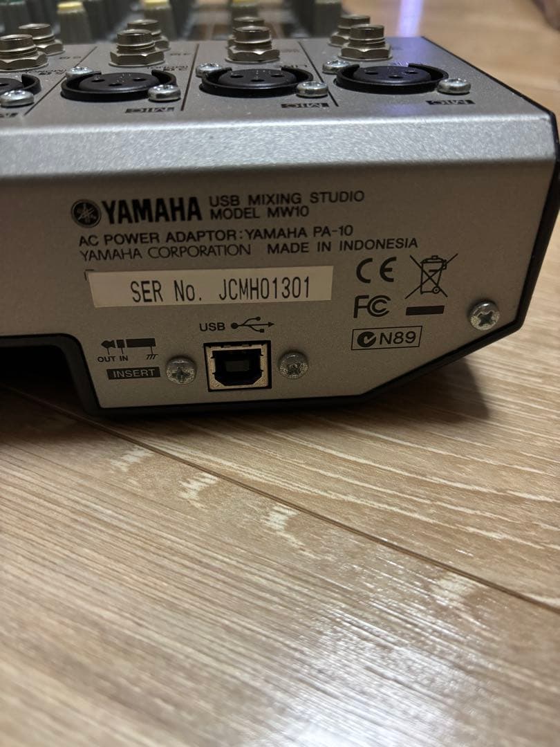 YAMAHA USBミキサー MW10