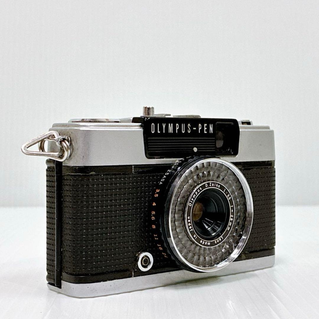 Y-087【完動品 訳あり】OLYMPUS PEN EE-3 ハーフカメラ