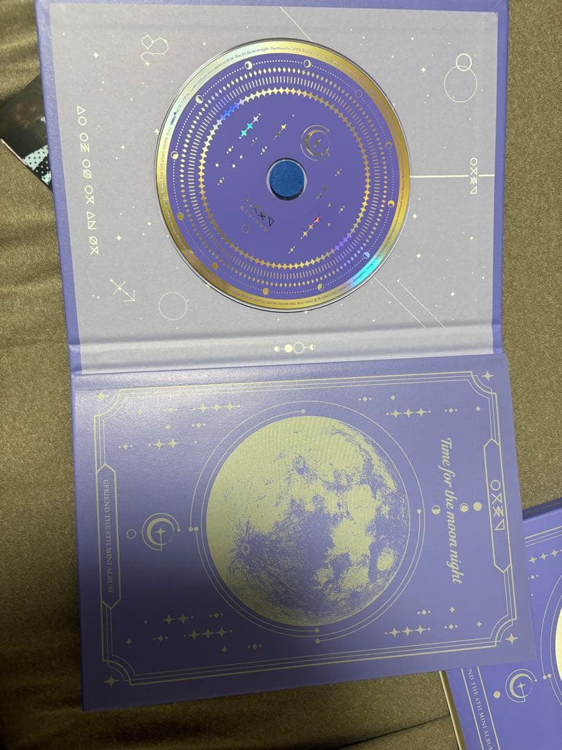 GFRIEND Time for the moon night ウナ トレカ付