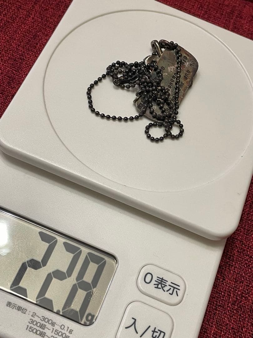 ◆感謝価格◆シルバー925◆ドッグタグネックレス◆