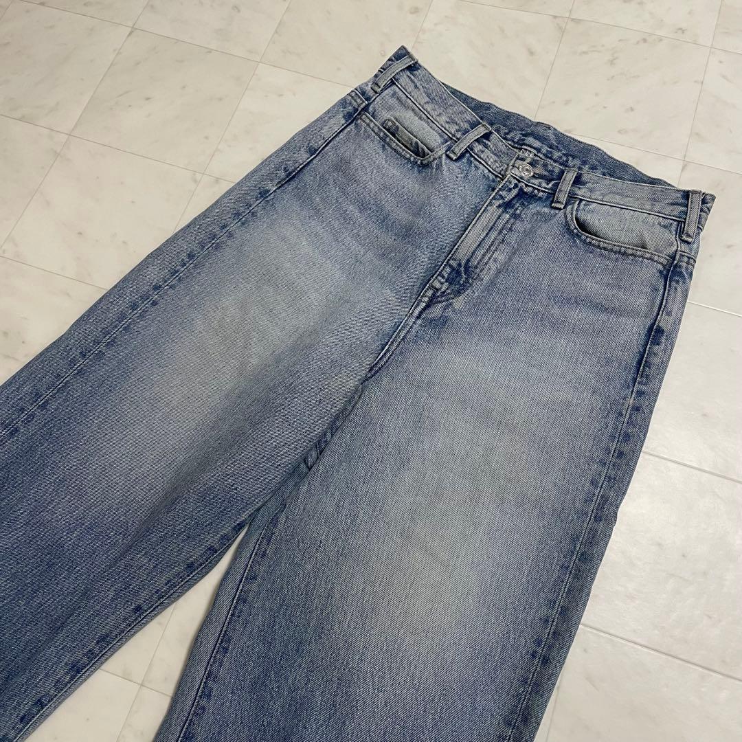 L'Appartement◆cropped wide denim◆26
