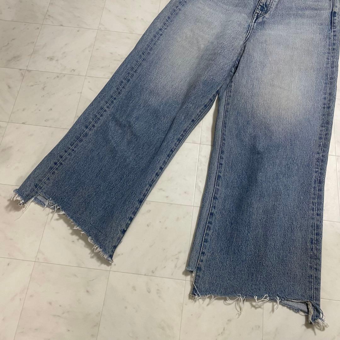 L'Appartement◆cropped wide denim◆26