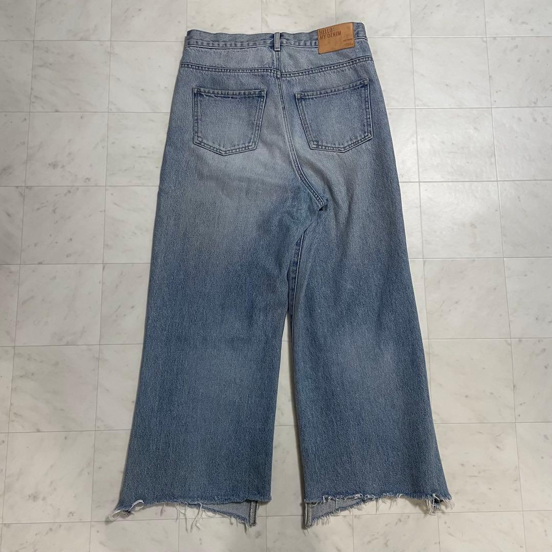 L'Appartement◆cropped wide denim◆26