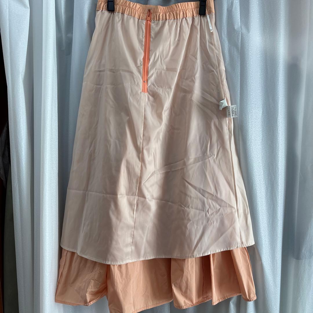 ANAYI アナイ　タフタスカート　新品　未使用　春夏　オレンジ