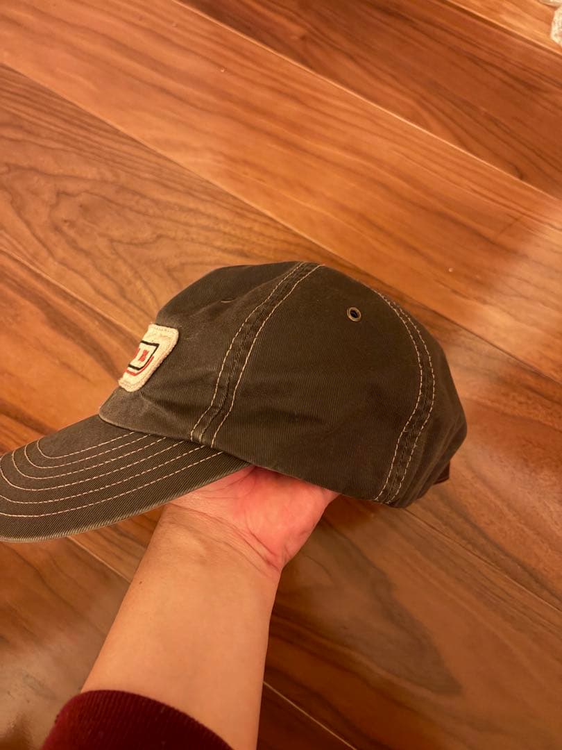 RRL 三ツ星　90S (DOUBLE RL )ダークブラウンキャップ
