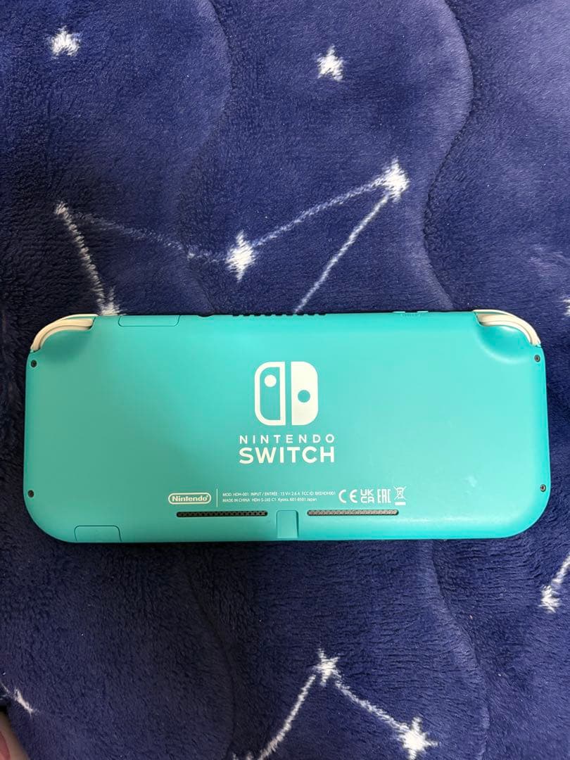 Nintendo switch lite ターコイズ(箱無し)