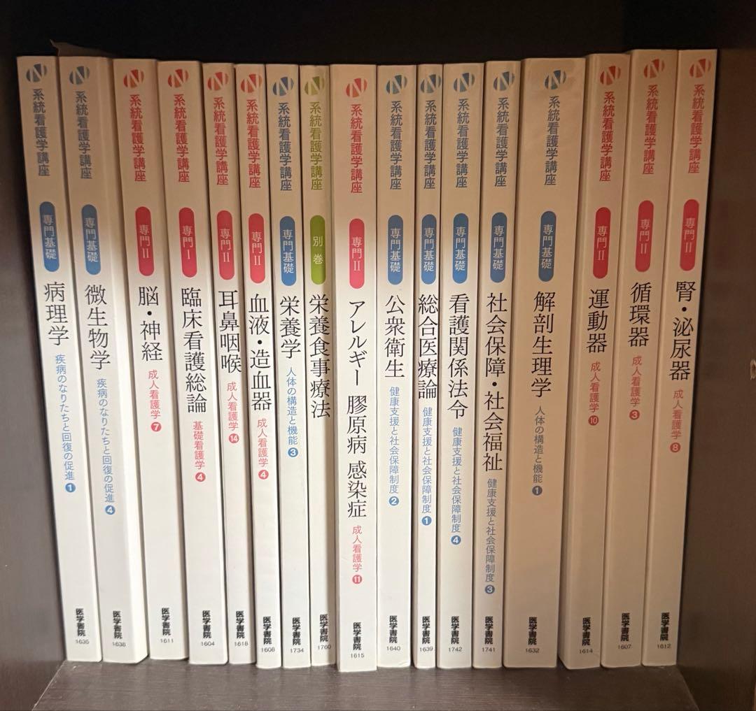 看護師　学生　教科書　問題集