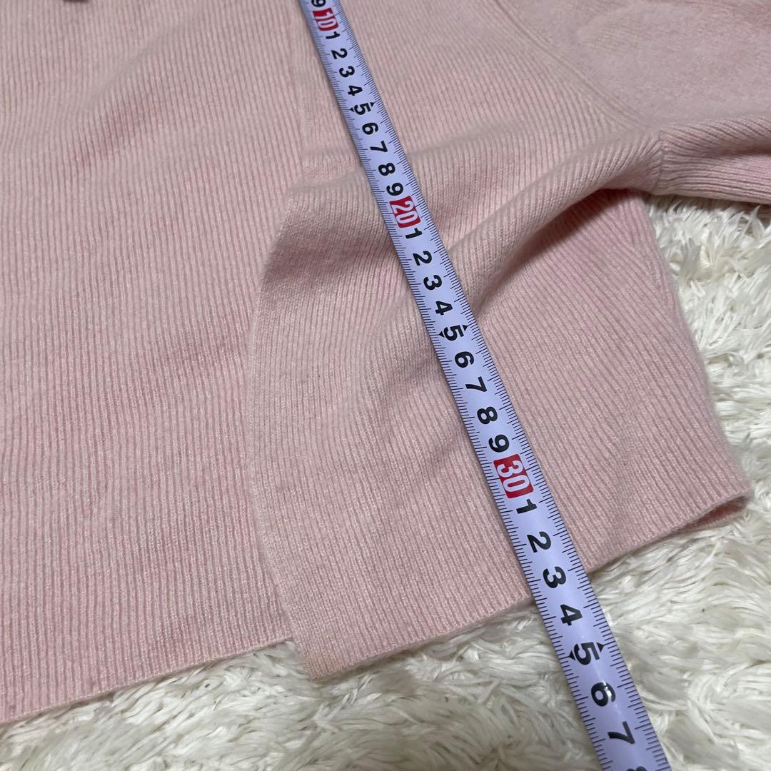 【美品✨カシミヤ100%】TOCCA ボレロ XS ピンク トッカ　カーディガン