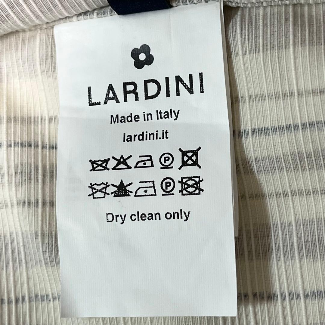 【新品タグ付き】LARDINI テーラードジャケット ストライプ 48