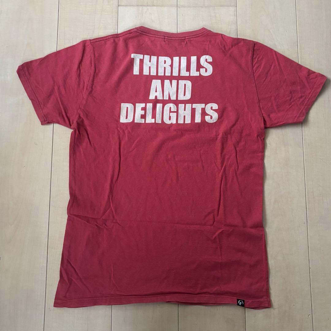 Y2K ヒステリックグラマー　HYSTERIC GLAMOUR レッド Tシャツ