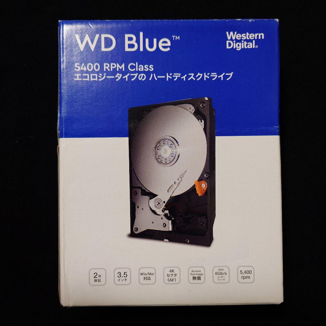 WD Blue 5400 RPM 6TB ハードディスクドライブ