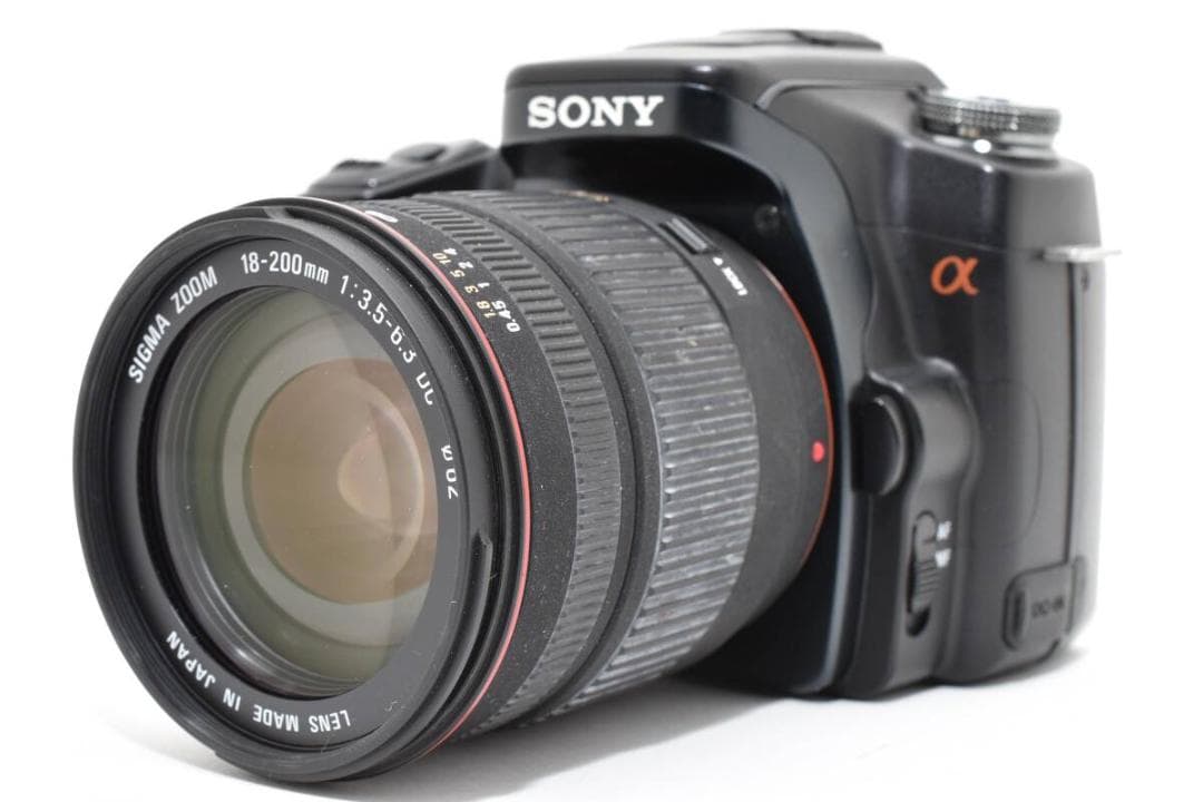 【良品】SONY ソニー α100 DSLR-A100 デジタル一眼 動作確認済