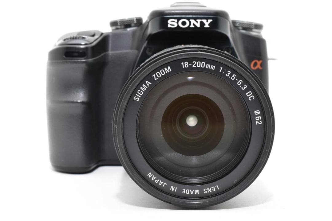 【良品】SONY ソニー α100 DSLR-A100 デジタル一眼 動作確認済