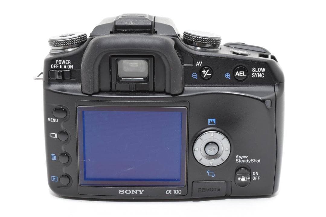 【良品】SONY ソニー α100 DSLR-A100 デジタル一眼 動作確認済
