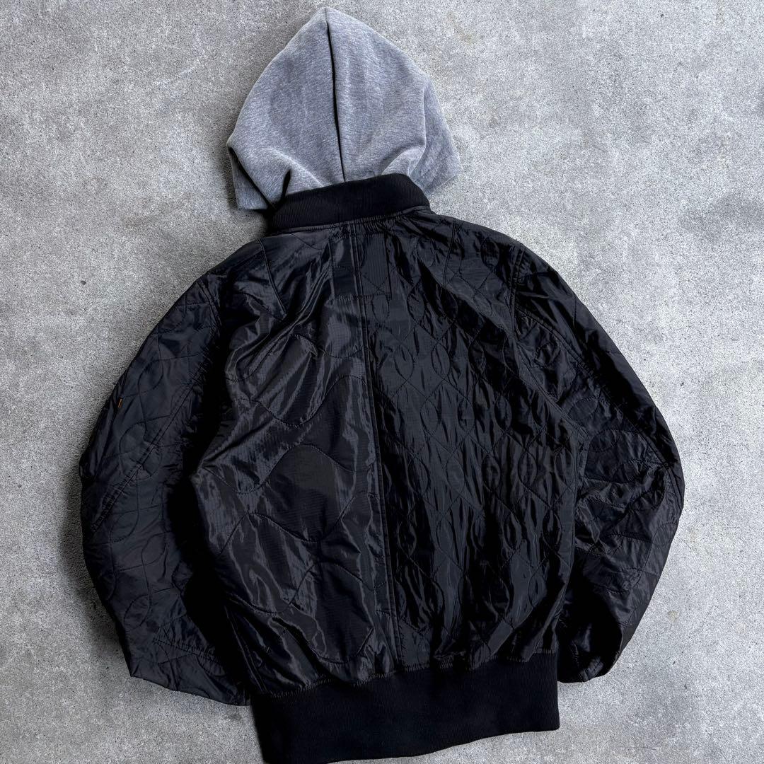 【希少】ALPHA INDUSTRIES アシンメトリー MA-1 サンプル品
