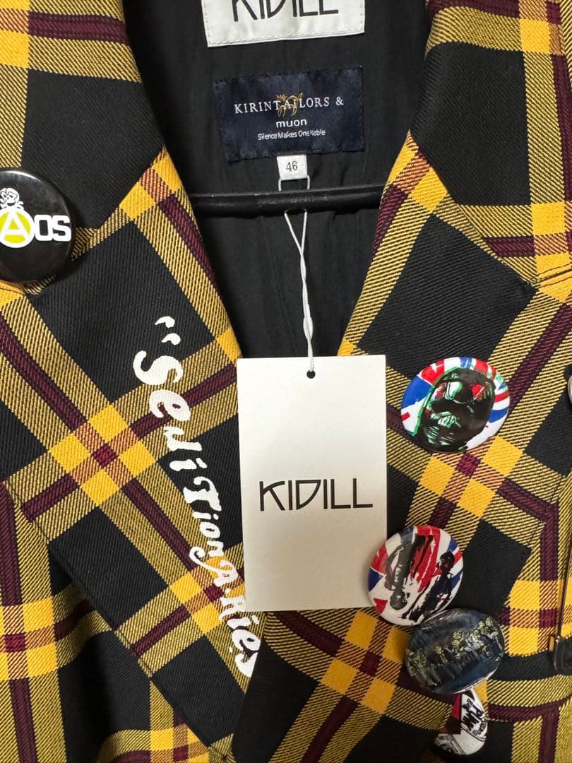 【KIDILL】SEDITIONARIES TAILORED JACKET