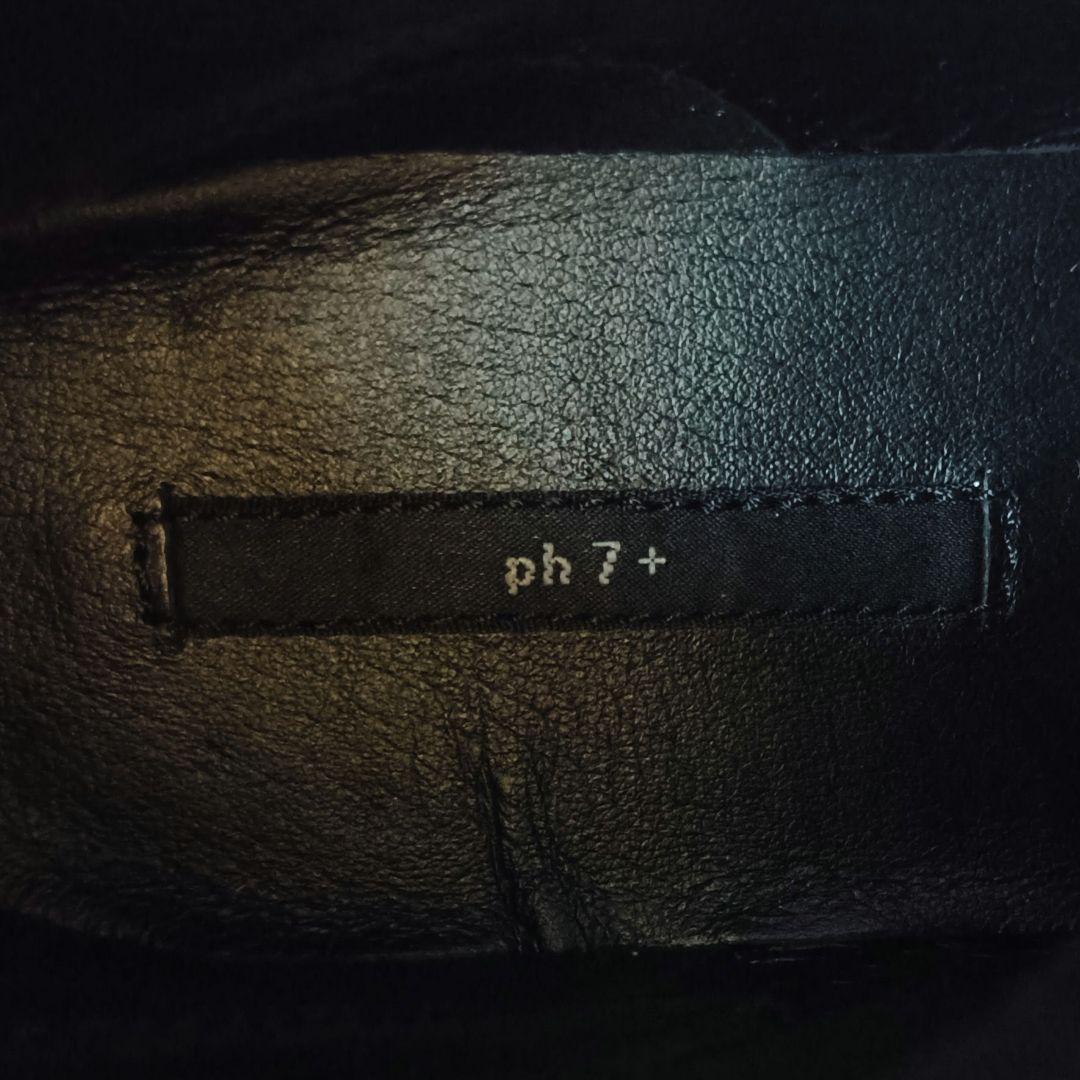 t*︎様 ph7+（ピアッカセッテ）のブラックエンジニアブーツ