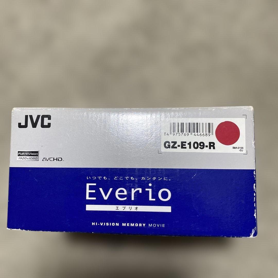 Everio JVC Everio GZ-E109-R ビデオカメラ 本体