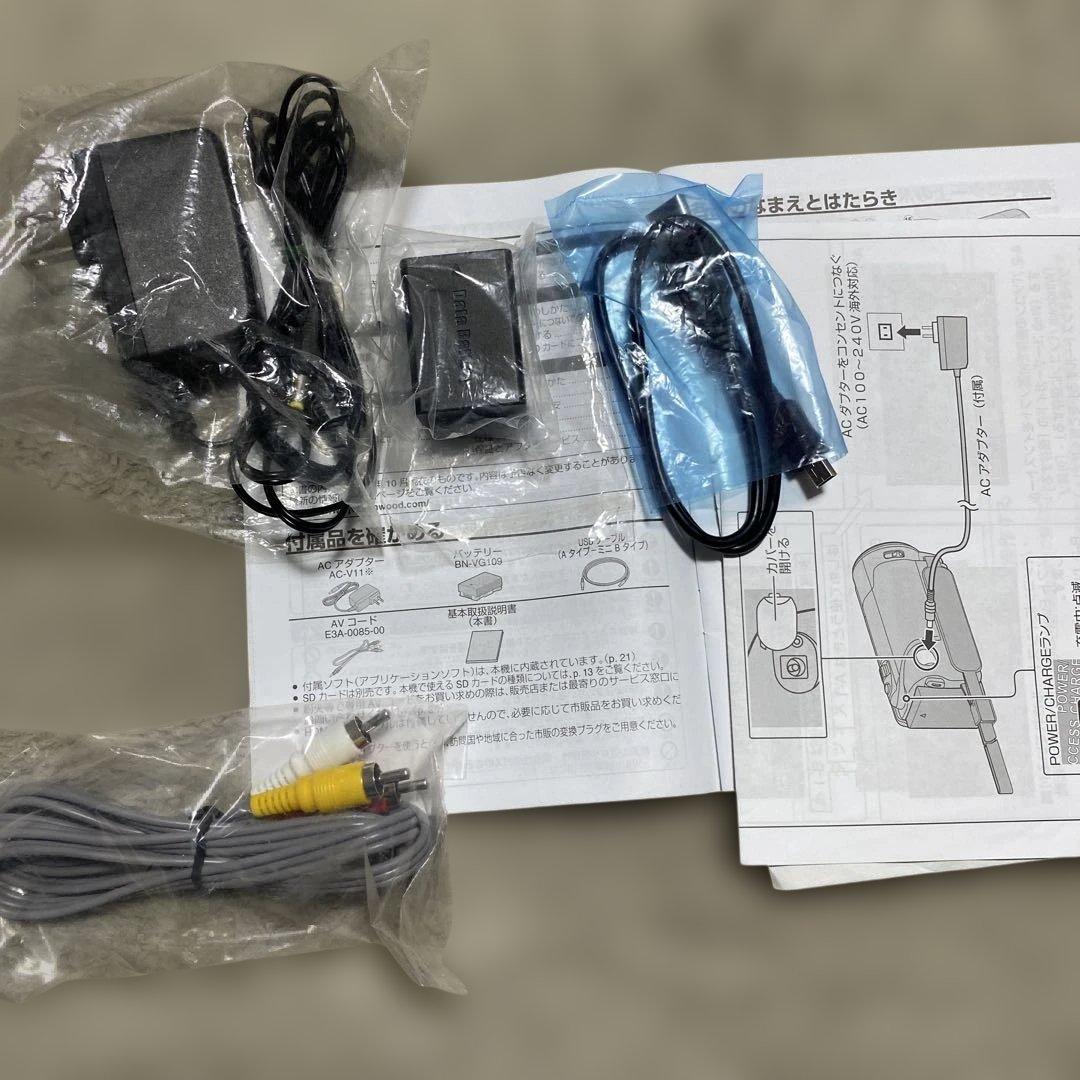 Everio JVC Everio GZ-E109-R ビデオカメラ 本体
