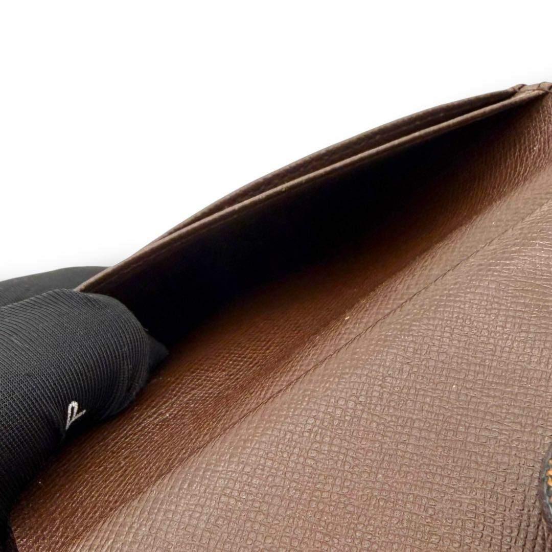 【美品】　ルイヴィトン がま口財布 ダミエ ポルトフォイユ ヴィエノワ