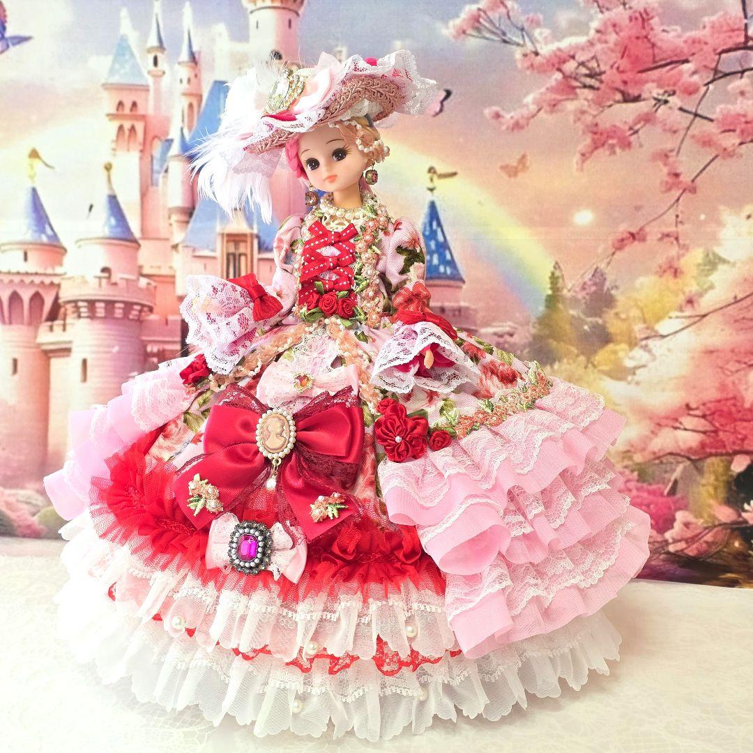 に*し様 リカちゃんの服♡ハンドメイド♡27センチドールドレス