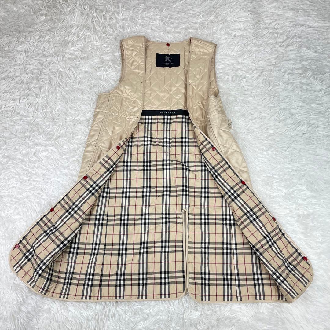 極美品✨バーバリー✨ステンカラーコートトレンチコート✨ライナー⭐️ノバチェック赤