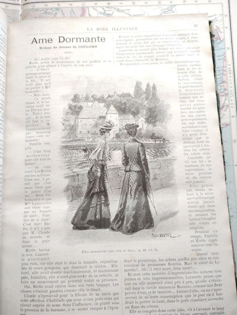 洋書 LA MODE ILLUSTREE ROMANS 1906