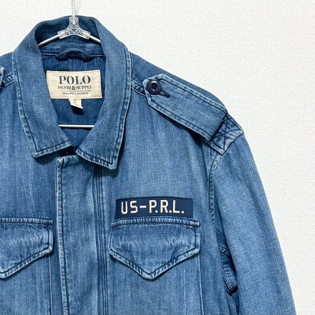 0221 POLO RALPH LAUREN ミリタリーデニムジャケット