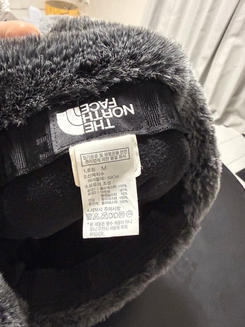 THE NORTH FACE フライトキャップ Mサイズ 黒/グレー
