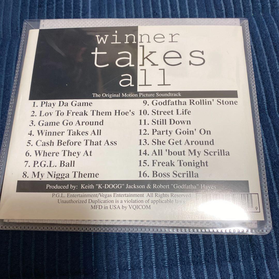 洋楽 g-rap /winner takes all