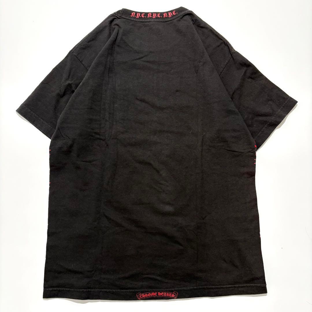 CHROME HEARTS Tシャツ サイドロゴ ヴィンテージ ブラック L
