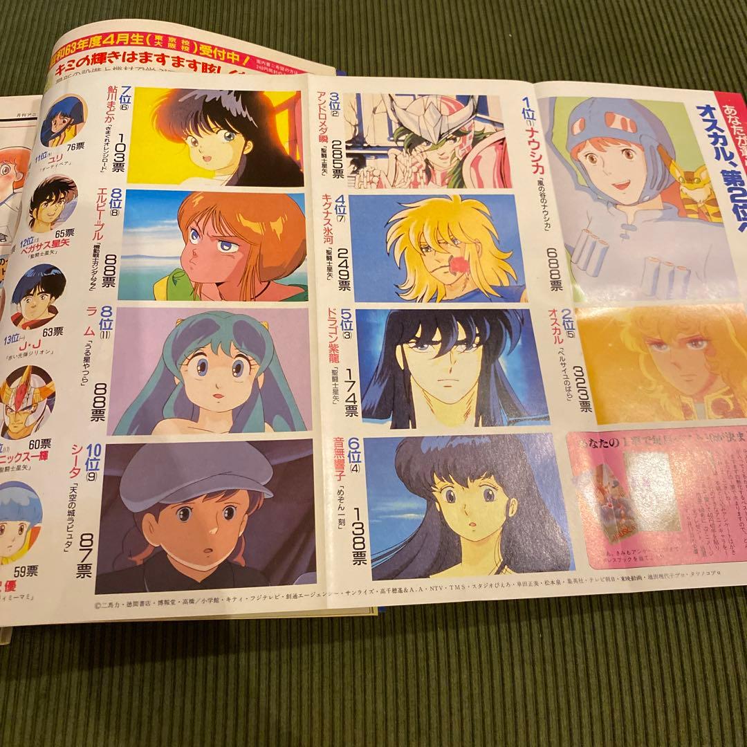 アニメージュ1987年10月号　逆襲のシャア・となりのトトロ・天空の城ラピュタ
