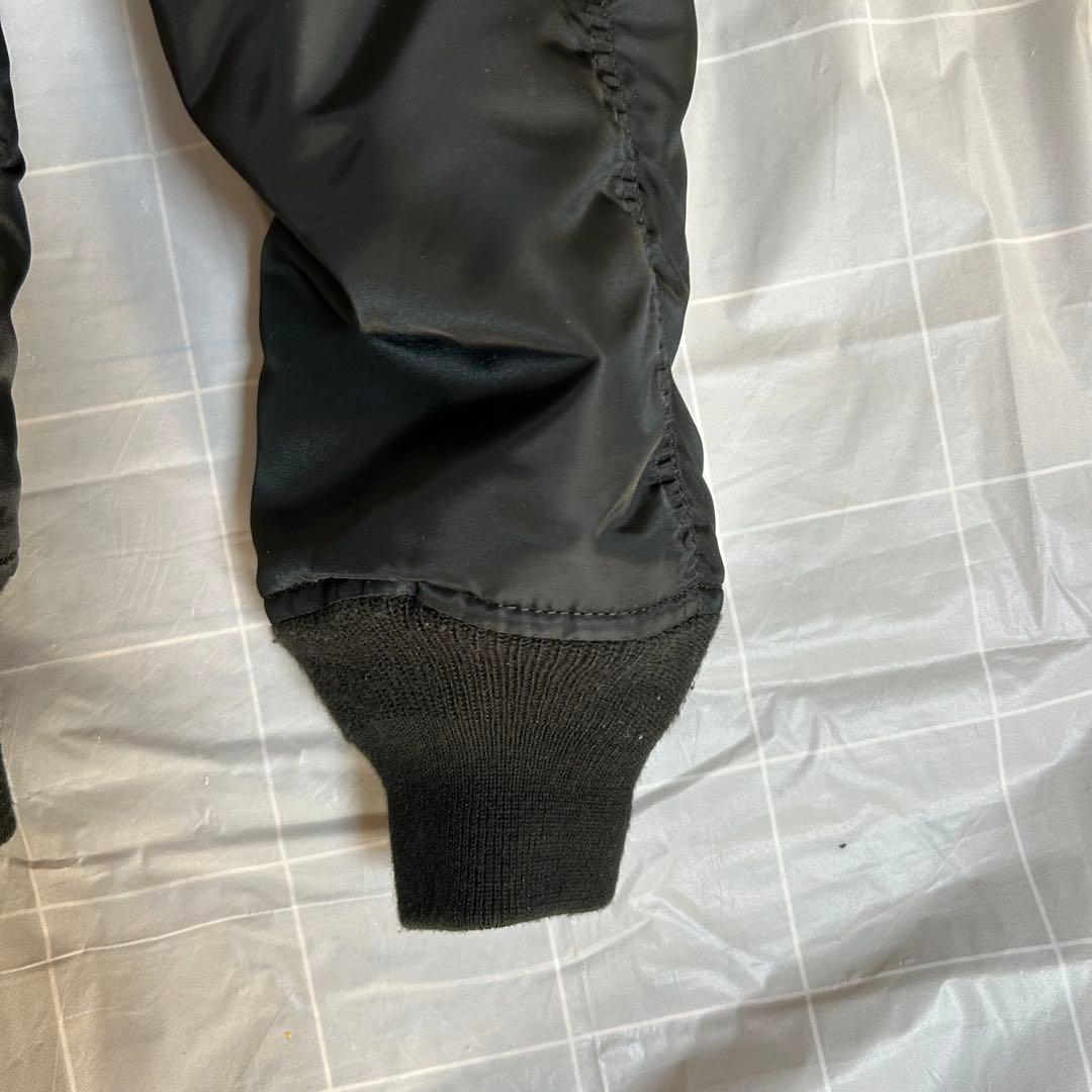 【美品】ALPHA INDUSTRIES MA-1 フライトジャケット BK M