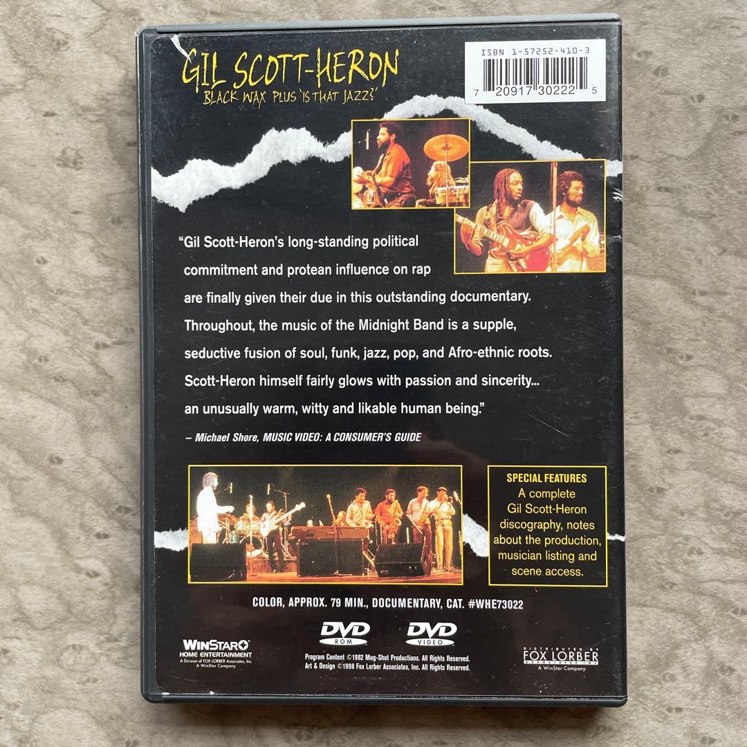 Gil Scott-Heron ／ Black Wax [DVD]