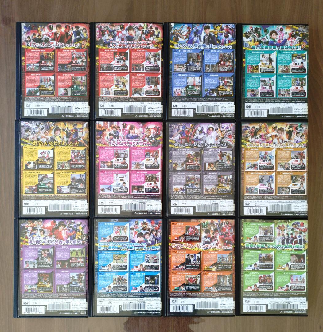 快盗戦隊ルパンレンジャーvs警察戦隊パトレンジャー 全12巻　DVD