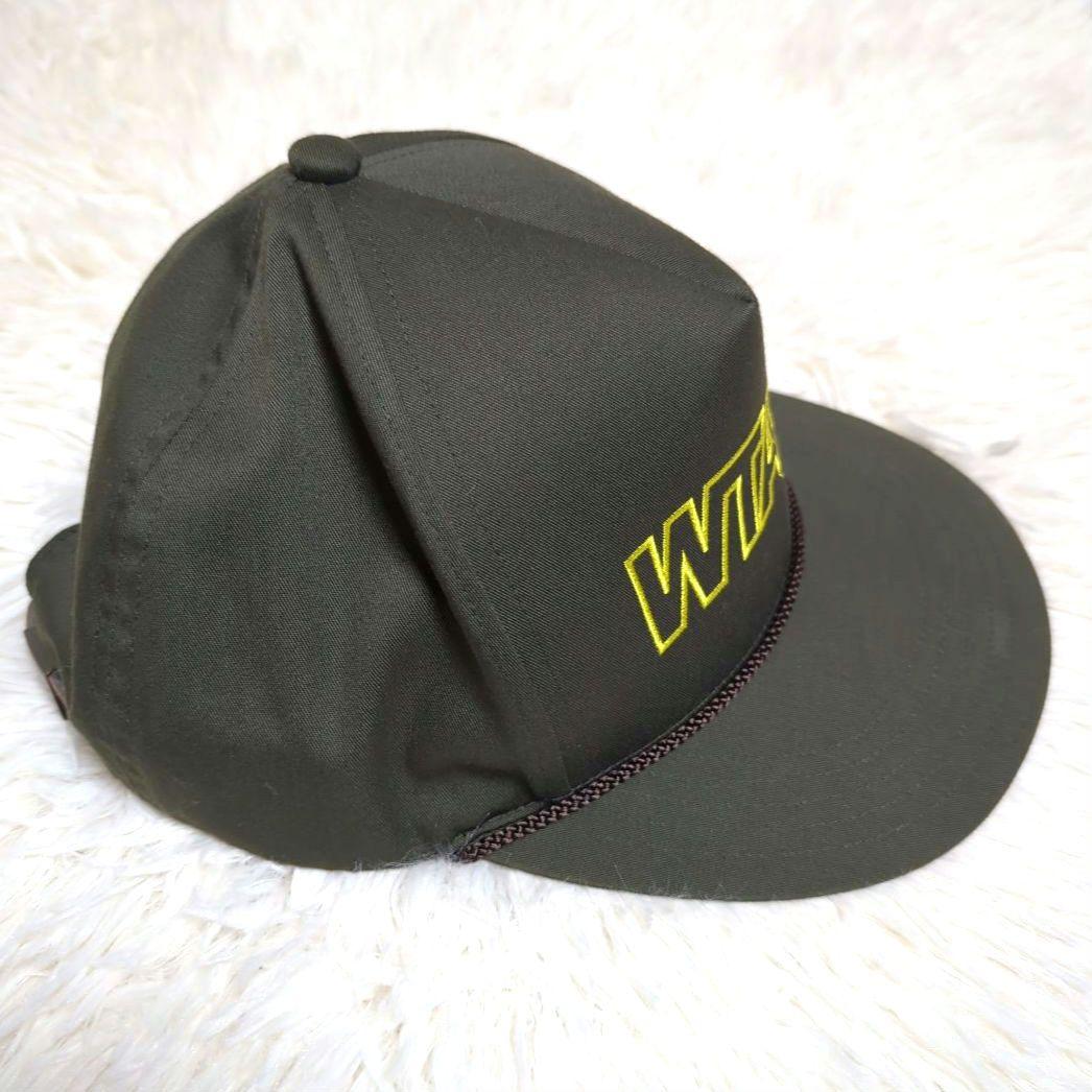 WTAPS MILITIA CAP 刺繍ロゴ　オリーブドラブ サイズフリー