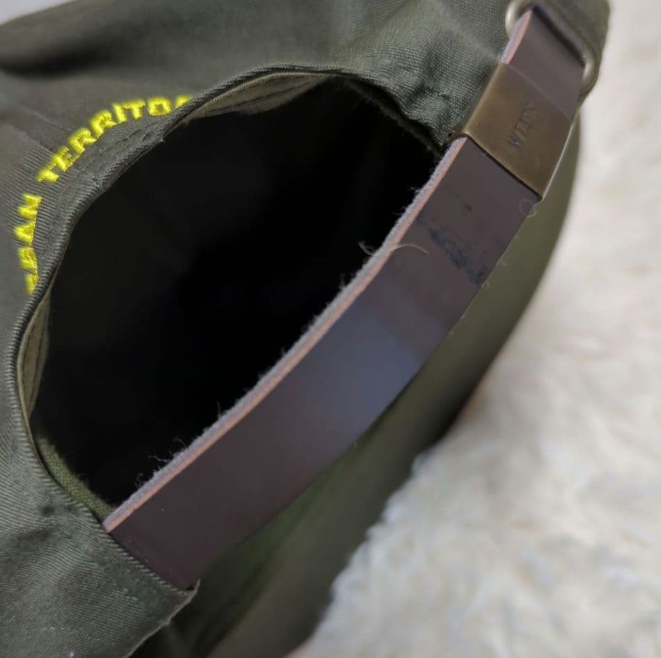 WTAPS MILITIA CAP 刺繍ロゴ　オリーブドラブ サイズフリー
