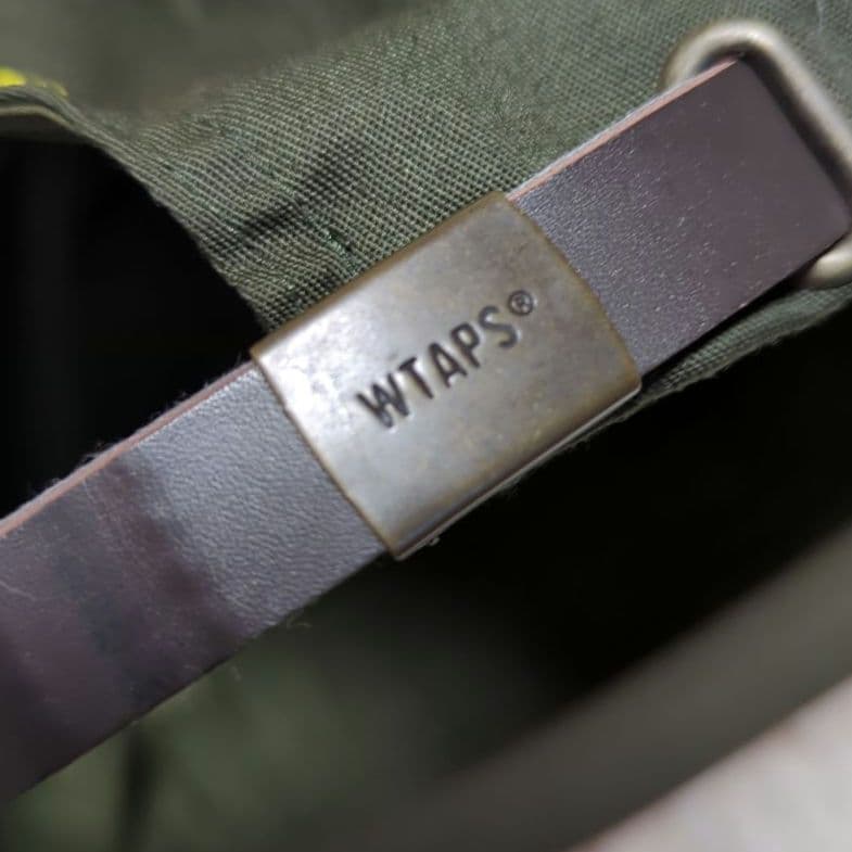 WTAPS MILITIA CAP 刺繍ロゴ　オリーブドラブ サイズフリー
