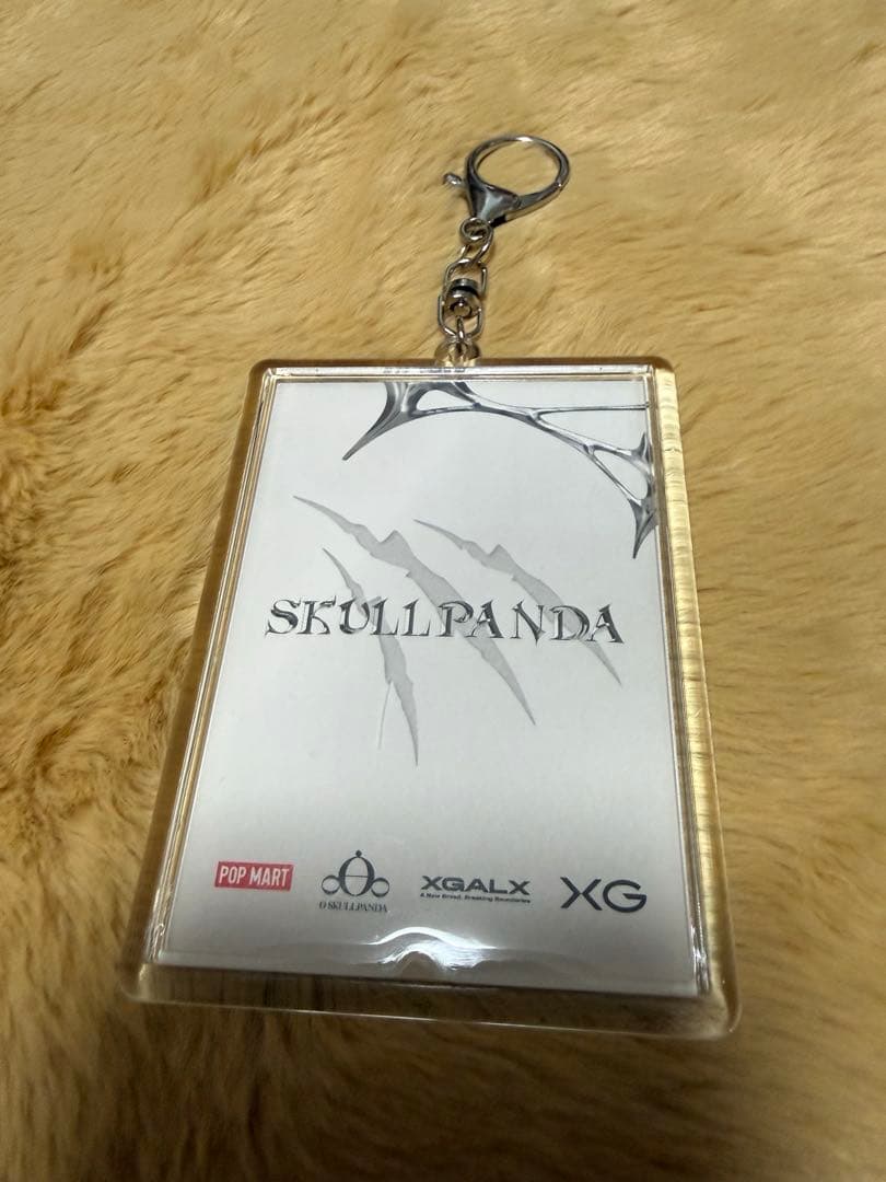 ポップマート スカルパンダ XG コラボ ぬいぐるみペンダント カード セット