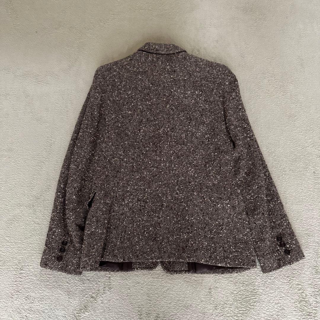 MaxMara マックスマーラ 白タグ ツイード テーラードジャケット 42