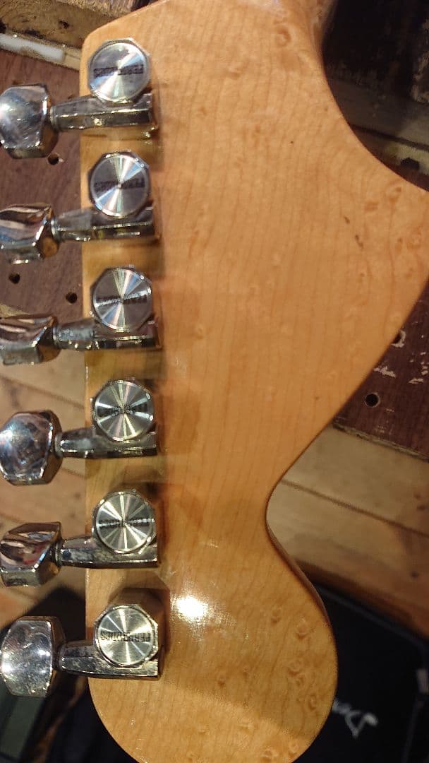 FERNANDES FST 石ロゴ ローズ